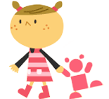 女の子のイラスト